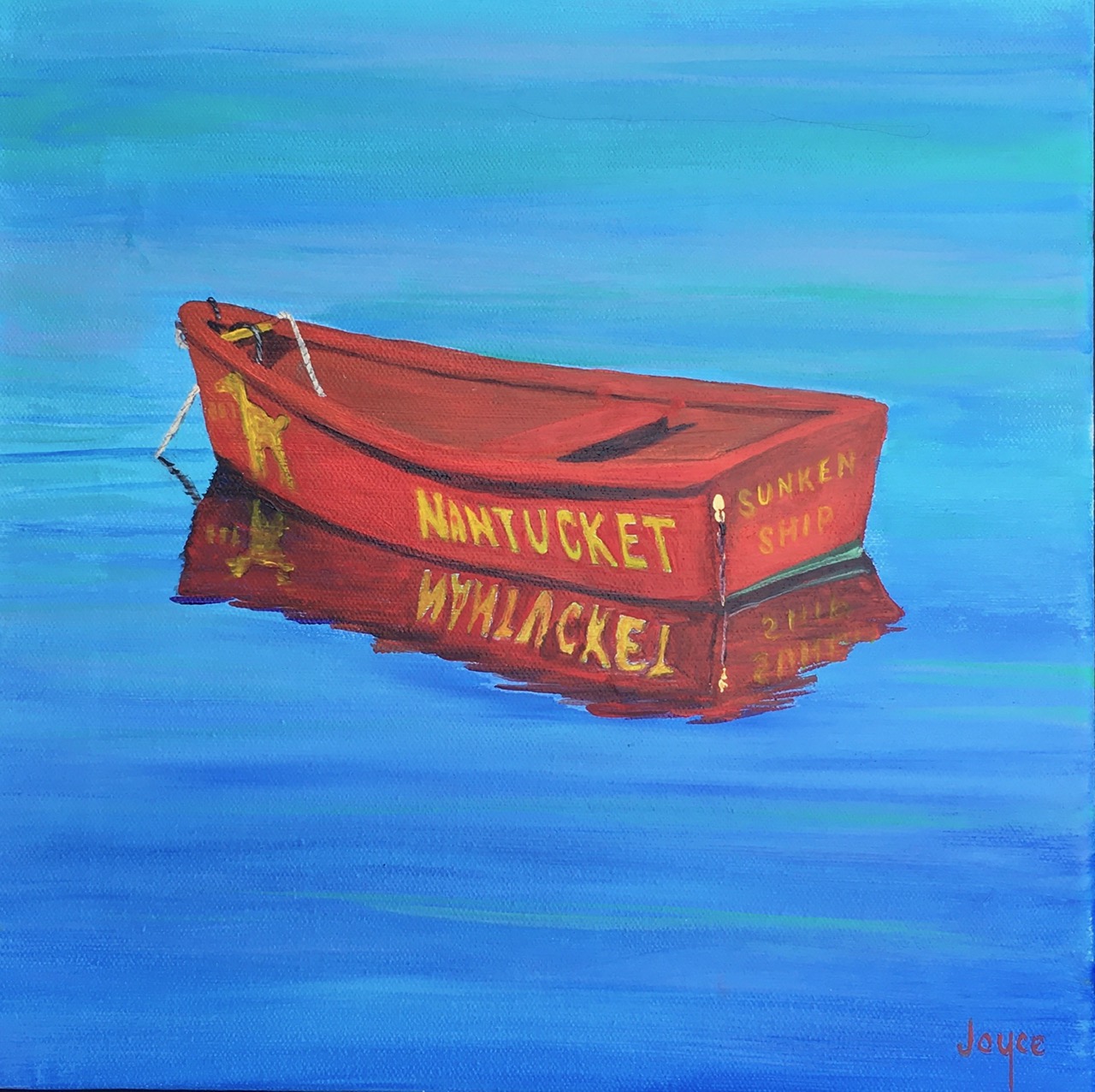 Nantucket Dory - Original art by Joyce Frederick