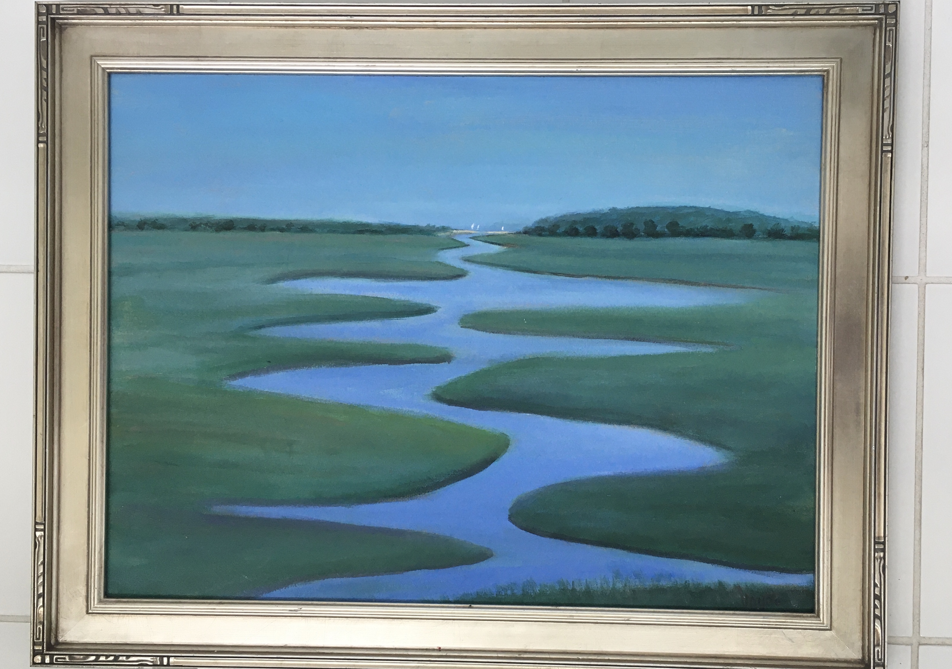 Wellfleet Marsh - Original art by Joyce Frederick