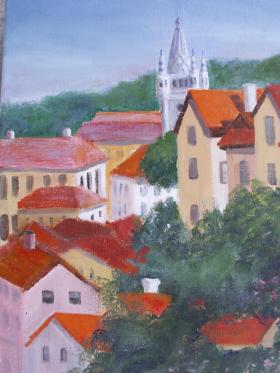 Sintra Portugal by artist Joyce Frederick
