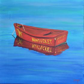 Nantucket Dory - Original art by Joyce Frederick